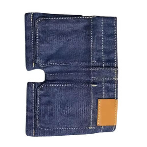 Mini Cartera de Mezclilla, Delgada, Plegable, Porta Tarjetas Unisex, Monedero Compacto, Corto, Estilo Normcore, Mini Cartera de Jeans - Product Image 6