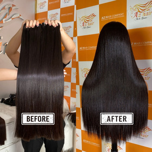 Listo para enviar 28 ''de alta calidad Remy Hair Bone Straight 100% Raw Virgin Vietnamese Hair Bundle - Product Image 6