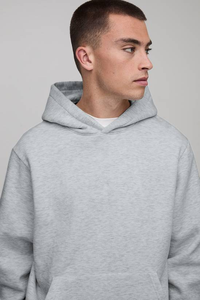 เสื้อฮู้ดผ้าฝ้าย100% 330gsm เป็นมิตรกับสิ่งแวดล้อมสำหรับฤดูหนาวเสื้อฮู้ดพิมพ์ลายเฮฟวี่เวทแบบพรีเมี่ยมใส่ได้พอดีกับความร้อน - Product Image 6