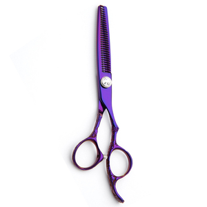 Titanium Muti Color Barber Hairdressing <b>Scissors</b> Sharp Razor Edge <b>Hair</b> <b>Thinning</b> <b>Scissors</b> Right Handed Barber Salon Use <b>Scissors</b> - Product Image 1