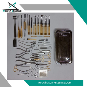 ชุดเครื่องมือผ่าตัดจมูกแบบแมนนวล Mediva Essence Orthopedic Surgical Instruments สำหรับศัลยกรรมตกแต่งจมูก 50 ชิ้น รุ่น ME-OI-110 รับประกัน 1 ปี ได้รับมาตรฐาน C-Tick - Product Image 5