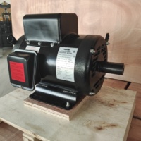 Moteur électrique monophasé Power Tech à coque en acier 208-230V 60HZ 2 pôles 3600 tr/min 7,5 CV IP54 100% fil de cuivre montage à bride CSA