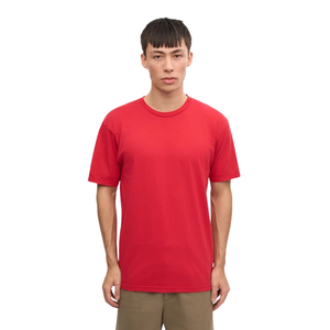 Camiseta de Manga Corta con Cuello Redondo para Hombre, Corte Recto Regular, Jersey Básico Minimalista, Ropa Personalizada al por Mayor, Suministro de Fábrica de Exportación - Product Image 2