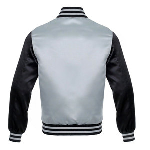 Wholesale Plus Size Men's College Team Varsity <b>Jackets</b> Custom Made Woolen <b>Leather</b> Sleeves Stand Blank Letterman Baseball School - Product Image 2