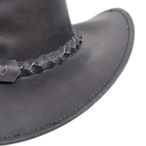 Sombreros de Vaquero de Cuero Genuino, Elegantes, Hechos a Mano, Duraderos y Multiusos - Product Image 6