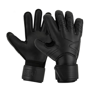 Gants de gardien de but de football en cuir professionnel doigts complets imperméables de haute qualité - Product Image 1