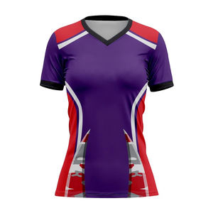 Ensemble de maillots de baseball/softball pour hommes, imprimés numériquement sur mesure, col en V, manches courtes, grande taille, tissu respirant antibactérien, personnalisé - Product Image 1