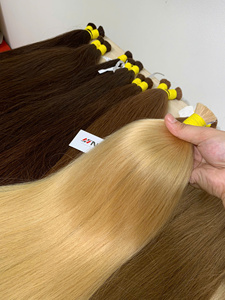 Extensiones de Cabello Humano Virgen Vietnamita Nasa Hair de 100 Gramos, Cabello Sedoso Brasileño con Ondas Profundas, Trama Simple, Super Doble - Product Image 5