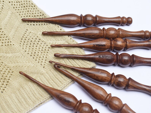 เข็มโครเชต์ไม้ธรรมชาติแกะสลักด้วยมือ ทันสมัยและเป็นมิตรกับสิ่งแวดล้อม - Product Image 6