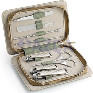 Premium Quality Unisex 8 Pieces <b>Manicure</b> Pedicure <b>Set</b> Nail Care Tools <b>for</b> <b>Men</b> and Women Durable Stainless Steel with Travel Case - Product Image 5