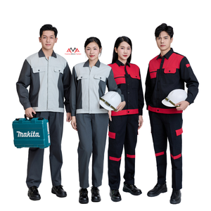 BEST SELLING Breathable Cotton/PE/Spandex <b>Worker</b> Uniform New Style Worksuit Workwear Factory Electricians Quick Dry FMF factory - Product Image 1