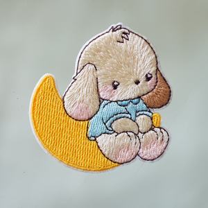 Classic Embroidery Patch Iron On Embroidered Emblem Fabric Patches for Clothing <b>Jackets</b> Caps Bags Wholesale Heat Press - Product Image 3