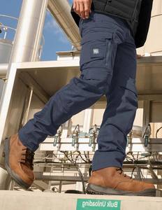 Pantalon de jogging personnalisé pour homme, uni, teint, résistant, 100% coton, décontracté, avec poches pour outils, pantalon de travail pour charpentier - Product Image 6