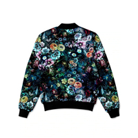 Blouson Bomber Homme Personnalisé avec Impression par Sublimation, Manteau de Baseball Athlétique, Blouson Bomber Entièrement Sublimé avec Logo Personnalisé OEM, Vente en Gros