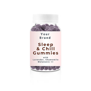 ผู้ส่งออกทั่วโลก ผลิตภัณฑ์ช่วยการนอนหลับจากธรรมชาติ ลาเวนเดอร์ คาโมมายล์ เมลาโทนิน ลูกอมกัมมี่ช่วยผ่อนคลายสมุนไพรเสริมอาหารสำหรับผู้ใหญ่ ราคาประหยัด - Product Image 1