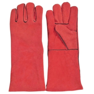 Gants de soudage en cuir de vachette pleine fleur haute performance, résistants à l'abrasion, pour la lutte contre les incendies, le barbecue, les soudeurs - Gants de sécurité - Product Image 5