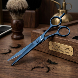 Tijeras de Precisión para Barbería, Tijeras Profesionales para Peluquería, Herramienta de Corte para Salón, Juego de Cuchillas Rectas de Alta Dureza - Product Image 1