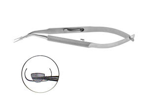 Vannas Scissor Premium Stainless Steel Straight Curved Reusable Ophthalmic <b>Neurosurgery</b> Aesthetic Micro Surgery Surgical Tool - Product Image 4