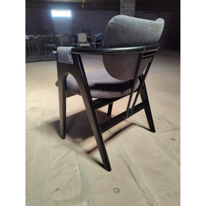 เก้าอี้ไม้หุ้มเบาะสไตล์โมเดิร์น เก้าอี้ทานข้าวไม้สไตล์ร่วมสมัย - Product Image 3