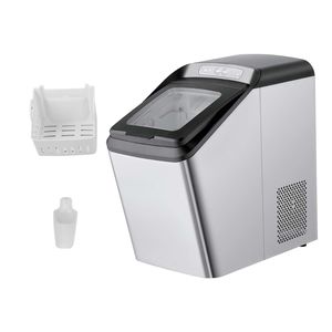 "30lbs Portable <b>Ice</b> <b>Maker</b> 24Hrs <b>Ice</b> Output Auto Cleaning Square <b>Ice</b> Shape Car Application" - Product Image 1