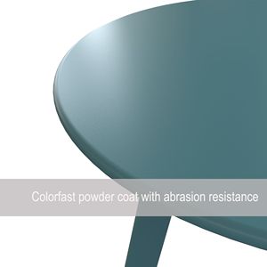 18'' Round End <b>Table</b> with Square Feet <b>Coffee</b> <b>Tables</b> Product Category - Product Image 4