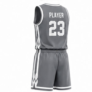 Ensemble de vêtements de sport pour équipe de basketball, avec tissu polyester de qualité supérieure, technologie d'évacuation de l'humidité et impression personnalisée vibrante - Product Image 4