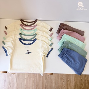 ชุดเสื้อผ้าเด็ก unisex ชุดลำลองเด็ก เนื้อผ้านุ่ม น้ำหนักเบา เหมาะสำหรับฤดูร้อน ราคาโรงงานเวียดนาม ชุดเสื้อผ้าเด็ก Ultra-S - Product Image 3