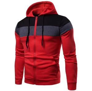 Unisex Hooded <b>Fleece</b> Sweatshirt Regular Fit Casual <b>Zipper</b> Front Pocket Solid 100% Cotton Quick Dry 260g Winter Wear - Product Image 2