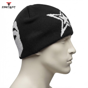 Best Sale High Quality Custom Breathable 100% Cotton <b>Beanie</b> Hat Embroidery Waterproof Multi Color Optional Winter Cap - Product Image 6