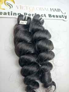 ผมมนุษย์บริสุทธิ์จากกัมพูชาผลิตภัณฑ์ความงามสไตล์ Jerry Curl - Product Image 3