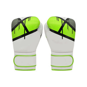 Gants de MMA professionnels de qualité supérieure, cuir haut de gamme, évacuation de l'humidité, logo personnalisé, confortables, respirants, ajustables - Product Image 2