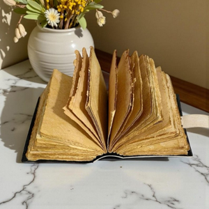 Grimorio de Cuero Hecho a Mano con Diseño de Hadas, Libro de Regalo para Año Nuevo Chino y Navidad, Diario Ocultista Vintage con Cierre, 400 Páginas - Product Image 6