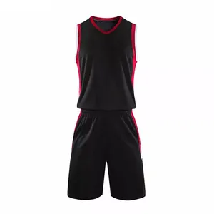 Maillot de basket-ball personnalisé avec logo, uniforme respirant, ensembles de basket-ball grande taille, unisexe, séchage rapide - Product Image 4