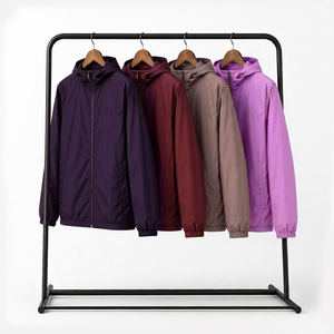 Veste coupe-vent légère pour homme, logo personnalisé, sports de plein air, entraînement physique, respirante, coupe-vent, résistante à l'eau - Product Image 1