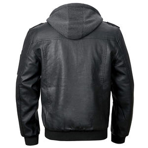 Wholesale Customized Top Quality <b>Long</b> Sleeves <b>Men's</b> Fashion Wear Clothing Sororities University Genuine Leather <b>Jacket</b> - Product Image 6