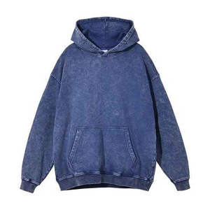 Latest Top Quality <b>Washed</b> Grey Basics Cotton Blended Half Zip Hoodie For Men With Face Cover Hood Relaxed Fit Men's <b>Tech</b> Hoodie - Product Image 1