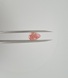 Piedra Suelta Sintética de Corte Pera, Azul Intenso de Fantasía, 1ct, Certificada por IGI, Cultivada en Laboratorio CVD HPHT, Claridad VS1, para Compromiso - Product Image 3