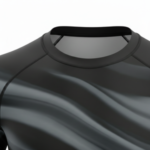 Camiseta premium de compresión para hombres, mujeres y niños, para MMA, BJJ, jiu jitsu, entrenamiento sin gi, sublimada personalizada, duradera, al por mayor. - Product Image 3