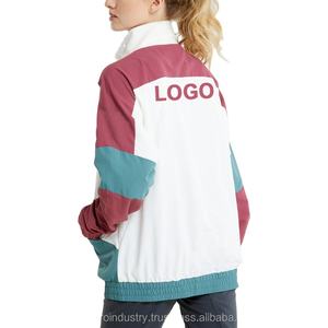 Venta al por mayor de color personalizado de las mujeres al aire libre chaquetas de deportes de alta calidad de talla grande sudaderas con capucha con cremallera - Product Image 4