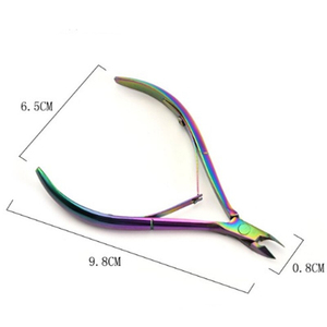 Trimmer Cuticle Dead Skin <b>Remover</b> Pedicure Nail Art <b>Tool</b> 2026 Gold Nail Cuticle Nipper Clipper Cutter Scissor - Product Image 6