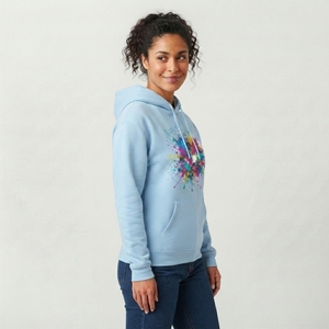 Hoodies imprimés exclusifs pour femmes, qualité supérieure, vêtements à capuche graphiques avec motifs artistiques créatifs, construction confortable, personnalisables - Product Image 3