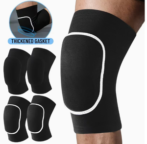 Genouillère souple et respirante Coexistence, à enfiler, pour un soutien et une protection unisexe, toutes saisons, en Spandex fin, universelle - Product Image 2