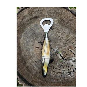Ouvre-bouteille en corne de vin fait main, ouvre-bouteille en corne naturelle en gros, ouvre-bouteille en corne pour bar et fête, AL MALIK CRAFT - Product Image 2