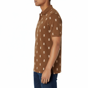 Polo de Golf Personalizado para Hombre con Logotipo Impreso, de Secado Rápido, en Poliéster Liso, Sublimado, Opciones de Manga Corta y Larga, Polos de Golf en Blanco para Elecciones - Product Image 3