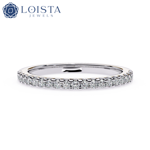 Bague simple en zircon rond pour femme, plaquée or Primum, bijou de doigt fermé pour un design optimal - Product Image 1