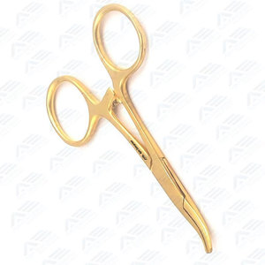 Pinces hémostatiques courbées et pinces à moustiques toutes couleurs avec source d'alimentation manuelle, pinces chirurgicales professionnelles pour artères - Product Image 2