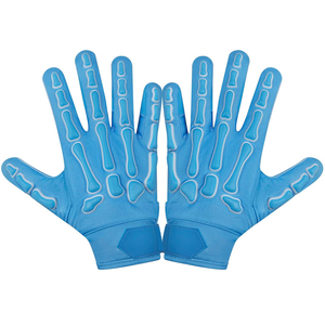 Gants de hockey sur glace vintage respirants et imperméables en nylon avec mousse PE haute densité et fermeture auto-agrippante pour une protection optimale - Product Image 3