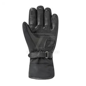 Gants de moto de haute qualité en cuir et textile, pour la conduite, la course, la sécurité, compatibles avec les écrans tactiles - Product Image 2