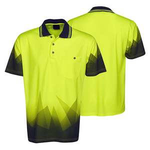 Camisetas de Golf de Manga Corta para Hombre, Secado Rápido, Logotipo Personalizado, Tejido Ecológico, Transpirable, de Alta Calidad, con Estampado Sólido - Product Image 4