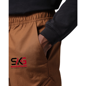 Brown <b>Cargo</b> Trousers Wide Leg <b>Men</b> Outdoor Work Pants Utility <b>Jogger</b> Trousers Custom Logo - Product Image 2